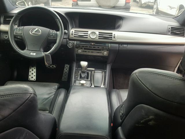 JTHBL5EF1D5124666 - 2013 LEXUS LS 460 SILVER photo 9