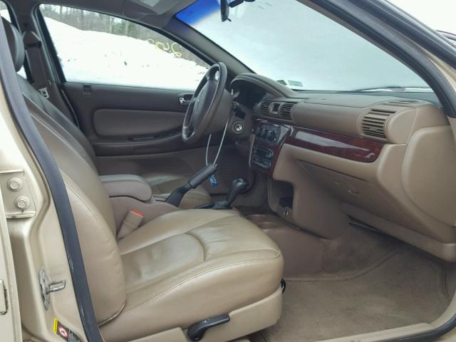 1C3AL56U31N542916 - 2001 CHRYSLER SEBRING LX BROWN photo 5