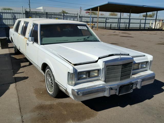 1LNBM81F4KY728600 - 1989 LINCOLN TOWN CAR WHITE photo 1