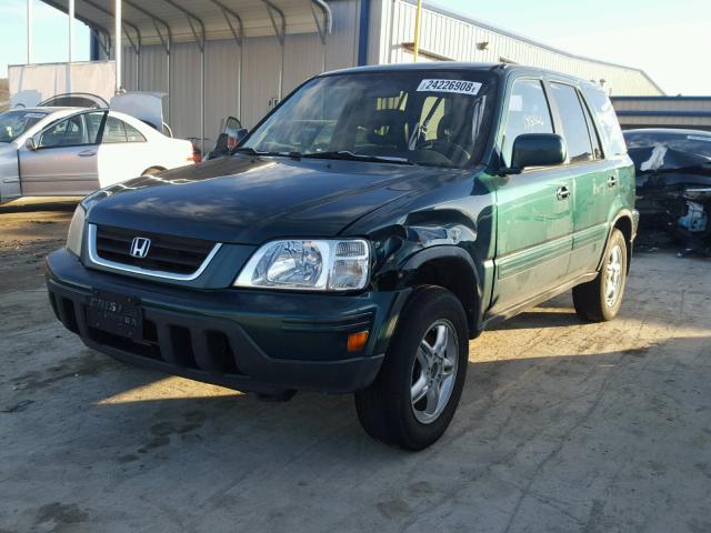 JHLRD18721C019302 - 2001 HONDA CR-V SE GREEN photo 2