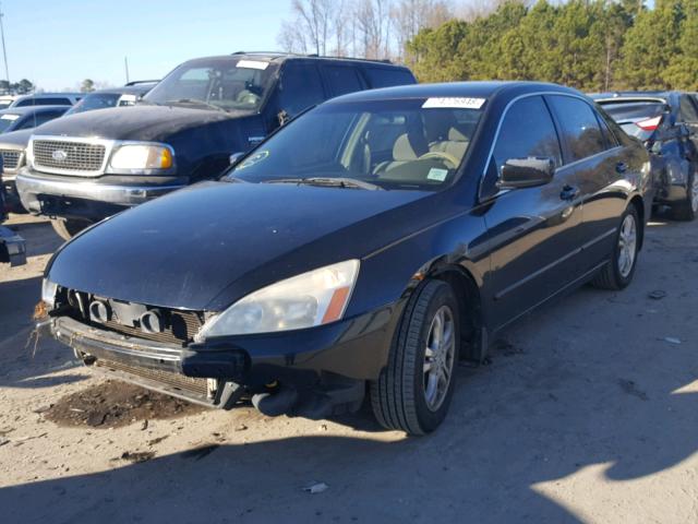 JHMCM56357C005069 - 2007 HONDA ACCORD SE BLACK photo 2