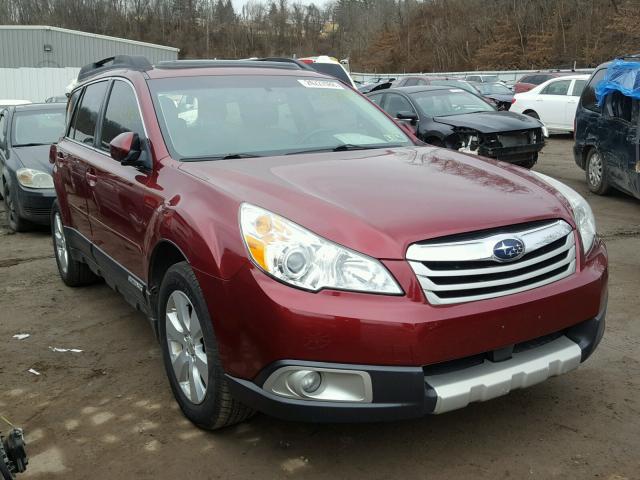 4S4BRBKC9B3319749 - 2011 SUBARU OUTBACK 2. RED photo 1