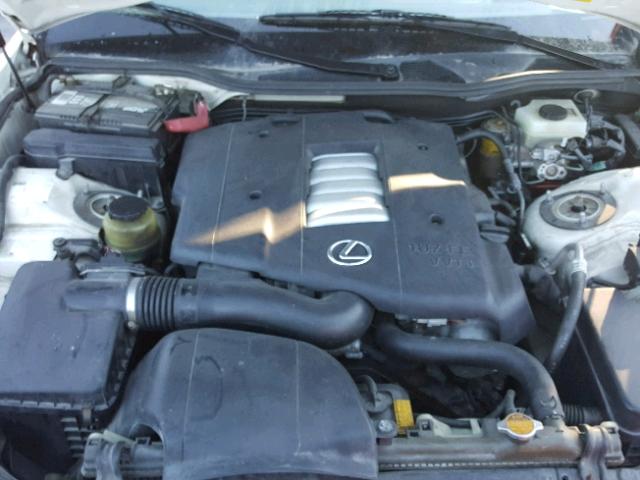 JT8BH68X9W0001953 - 1998 LEXUS GS 400 WHITE photo 7