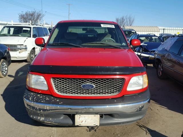 1FTRW07WX1KA09603 - 2001 FORD F150 SUPER RED photo 7