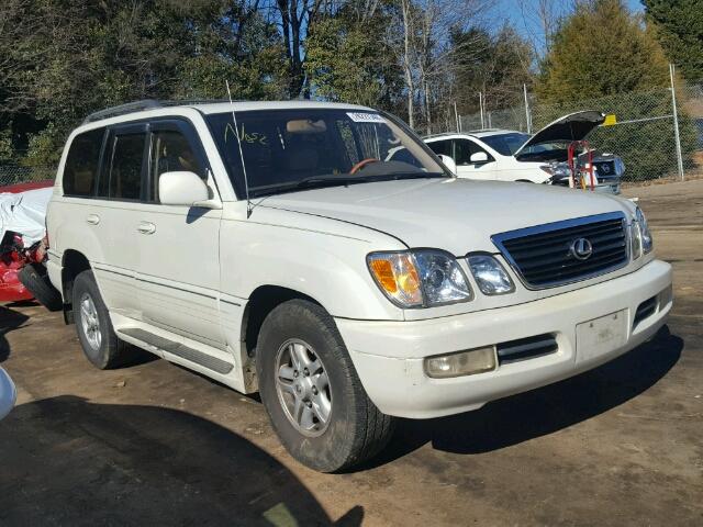 JT6HT00W6Y0096041 - 2000 LEXUS LX 470 WHITE photo 1