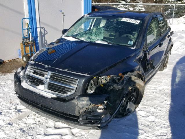 1B3HB48A59D204561 - 2009 DODGE CALIBER SX BLACK photo 2