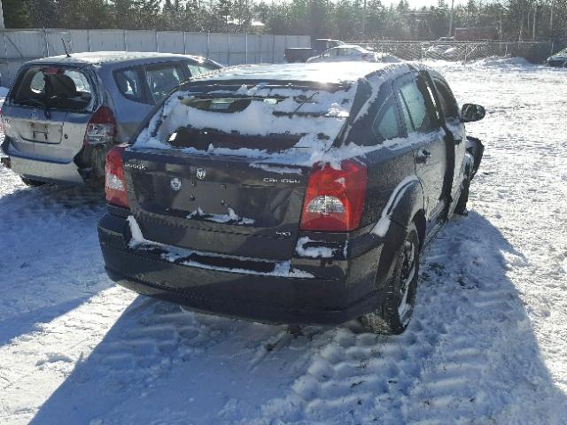 1B3HB48A59D204561 - 2009 DODGE CALIBER SX BLACK photo 4