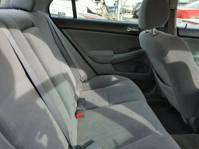 1HGCM56435A089395 - 2005 HONDA ACCORD LX BLUE photo 6