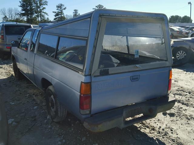 1N6ND16S2GC425220 - 1986 NISSAN D21 KING C BLUE photo 3