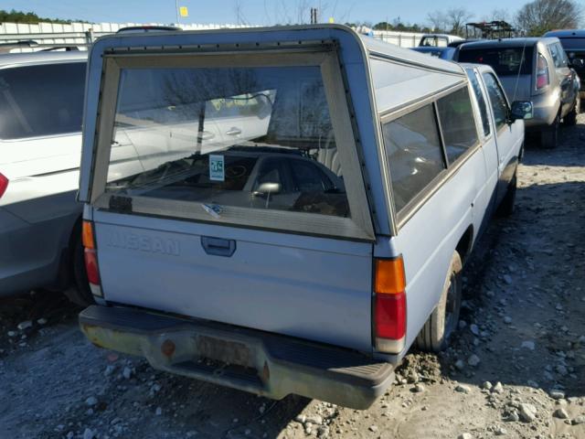 1N6ND16S2GC425220 - 1986 NISSAN D21 KING C BLUE photo 4