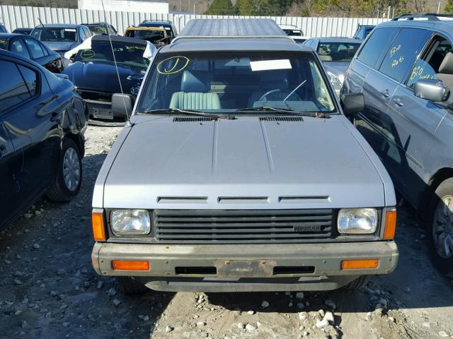 1N6ND16S2GC425220 - 1986 NISSAN D21 KING C BLUE photo 9