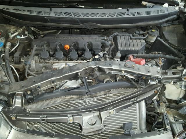 1HGFA16837L068538 - 2007 HONDA CIVIC EX ნაცრისფერი ფოტო 7