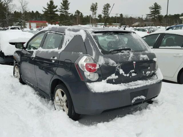 5Y2SM6E08AZ404475 - 2010 PONTIAC VIBE GRAY photo 3