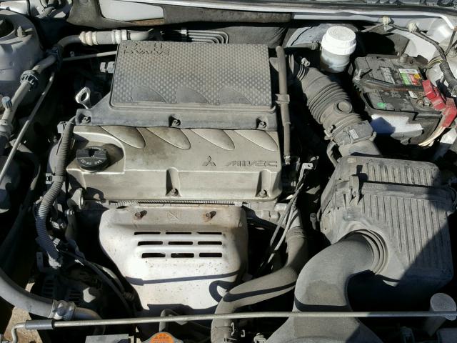 4A3AB36F17E083315 - 2007 MITSUBISHI GALANT ES SILVER photo 7