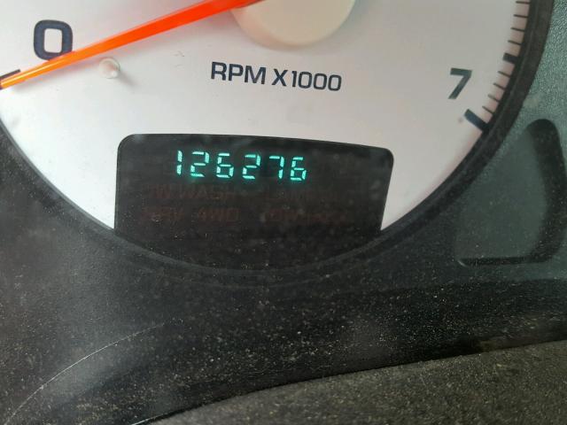 3D3KS28D85G758197 - 2005 DODGE RAM 2500 S BLACK photo 8