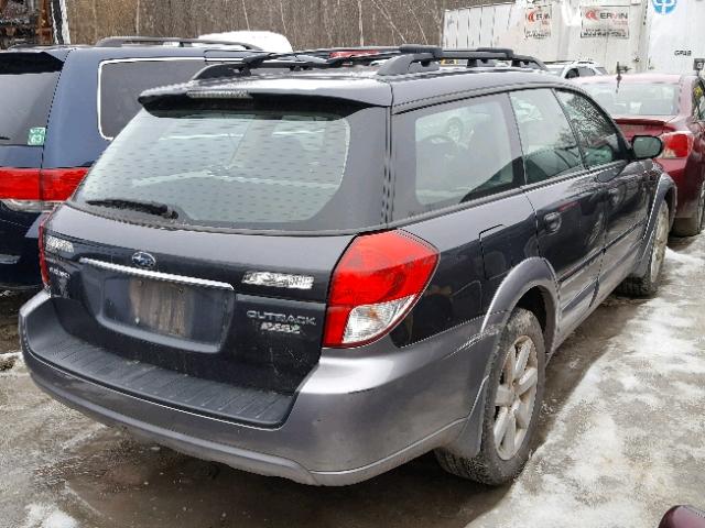 4S4BP61C497335651 - 2009 SUBARU OUTBACK 2. TWO TONE photo 4