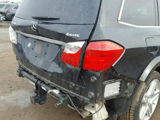 4JGDF7DE8GA662391 - 2016 MERCEDES-BENZ GL 550 4MA BLACK photo 9