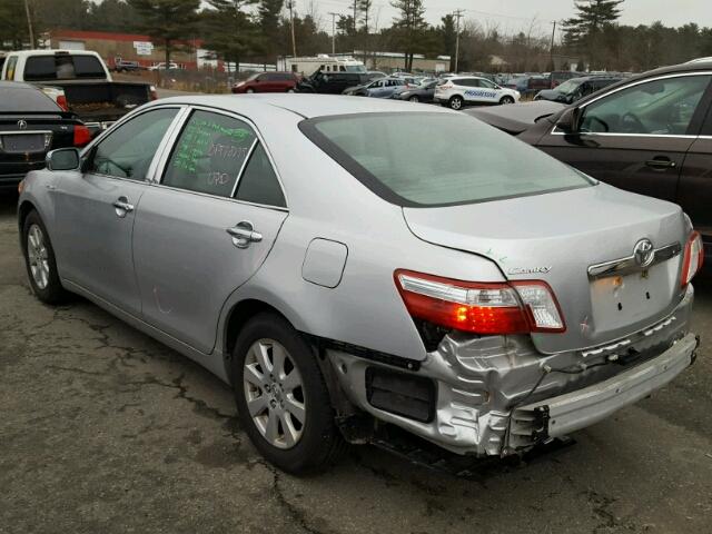 JTNBB46K973000893 - 2007 TOYOTA CAMRY NEW SILVER photo 3