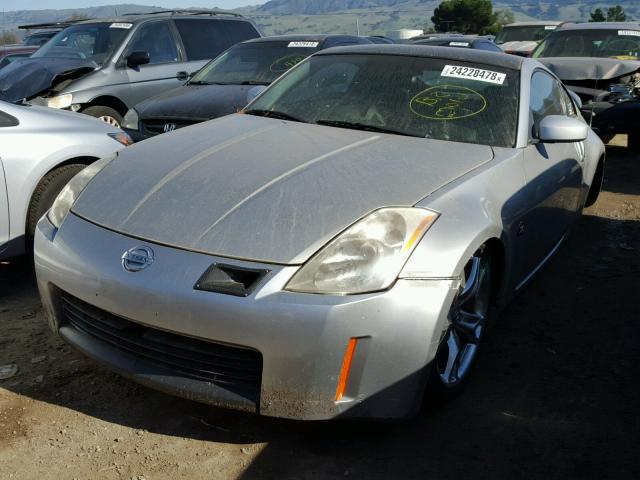 JN1AZ34D63T103244 - 2003 NISSAN 350Z COUPE SILVER photo 2