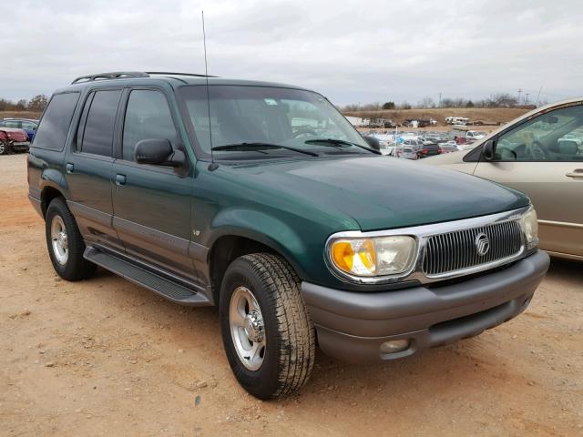 4M2ZU86P91UJ09351 - 2001 MERCURY MOUNTAINEE GREEN photo 1