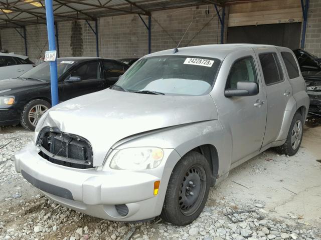 3GNDA13D97S533509 - 2007 CHEVROLET HHR LS SILVER photo 2