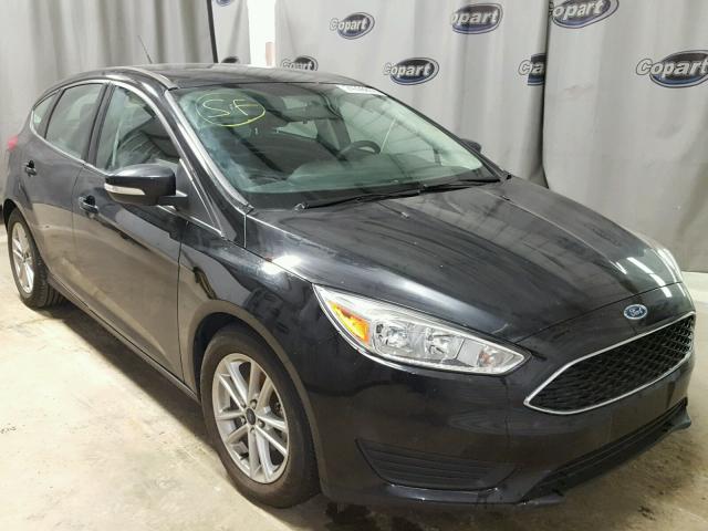 1FADP3K25FL259299 - 2015 FORD FOCUS SE BLACK photo 1