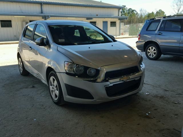 1G1JA6SH4F4128968 - 2015 CHEVROLET SONIC LS SILVER photo 1