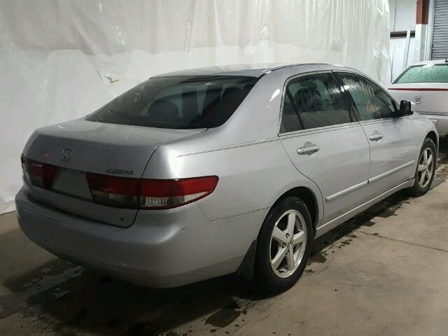 1HGCM56614A005445 - 2004 HONDA ACCORD EX SILVER photo 4