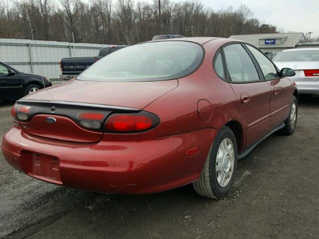 1FAFP52UXXA234739 - 1999 FORD TAURUS LX RED photo 4