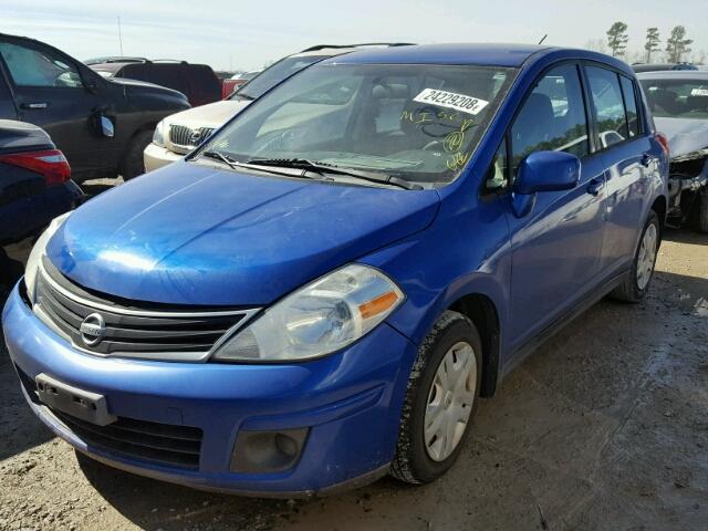 3N1BC1CP2AL373983 - 2010 NISSAN VERSA S BLUE photo 2