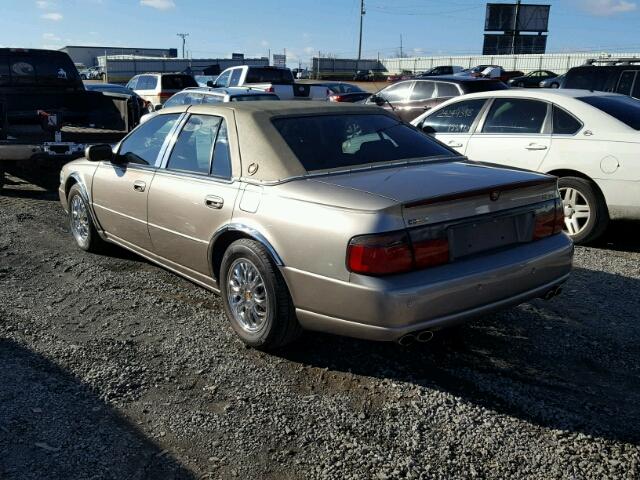 1G6KS54Y24U168921 - 2004 CADILLAC SEVILLE SL TAN photo 3