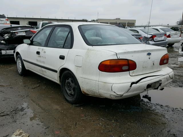 1Y1SK5289WZ432220 - 1998 CHEVROLET GEO PRIZM 白色 照片 3