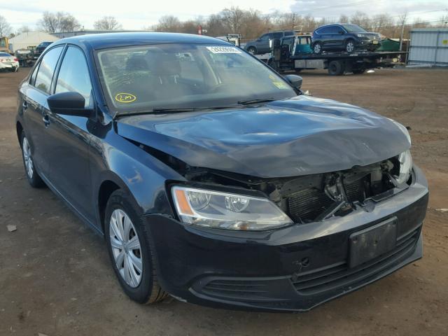 3VW1K7AJ2CM312320 - 2012 VOLKSWAGEN JETTA BASE 黑色 照片 1