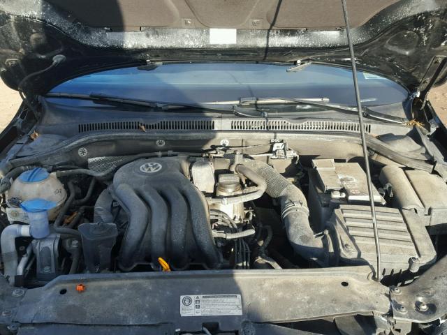 3VW1K7AJ2CM312320 - 2012 VOLKSWAGEN JETTA BASE 黑色 照片 7