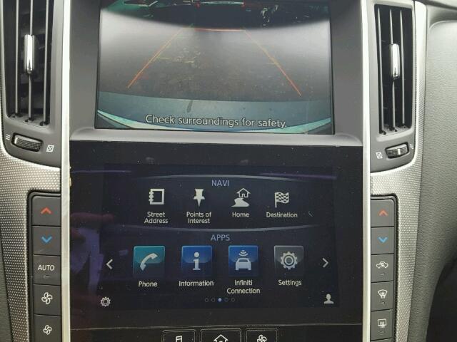 JN1BV7ARXFM411779 - 2015 INFINITI Q50 BASE Gris foto 9