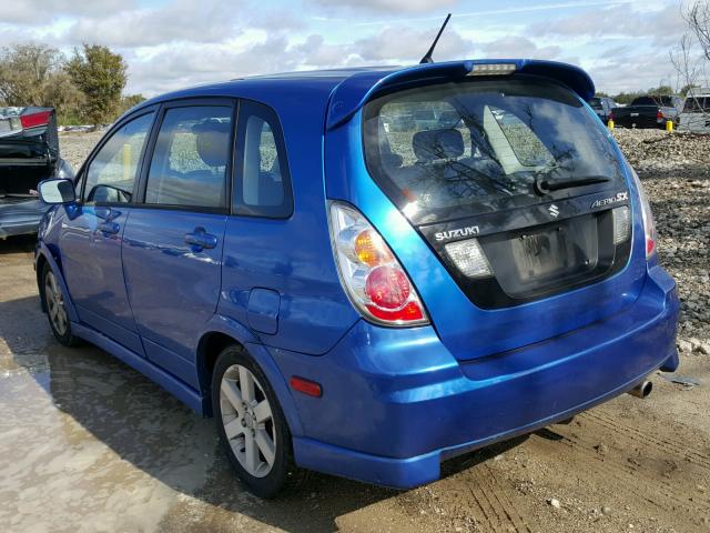 JS2RC61H355300119 - 2005 SUZUKI AERIO SX BLUE photo 3