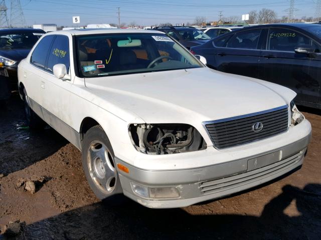 JT8BH28F7W0104322 - 1998 LEXUS LS 400 WHITE photo 1