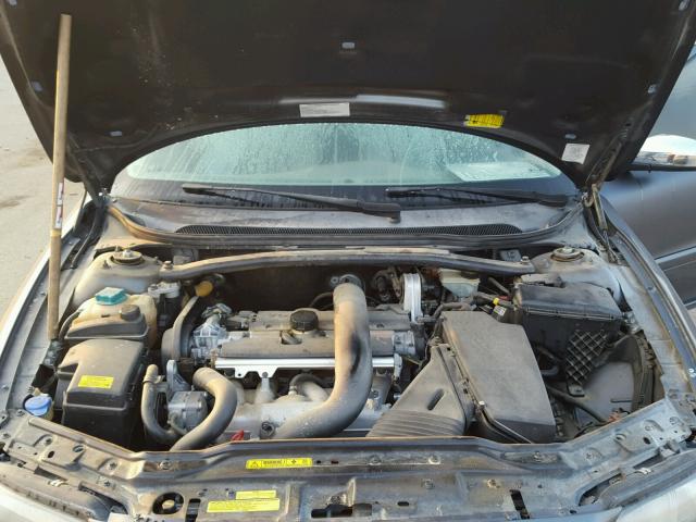 YV1RS547662546878 - 2006 VOLVO S60 T5 GRAY photo 7