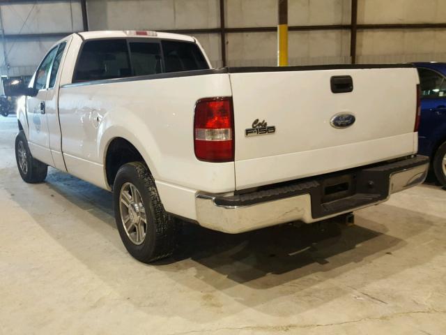 1FTRF12W77NA83274 - 2007 FORD F150 WHITE photo 3