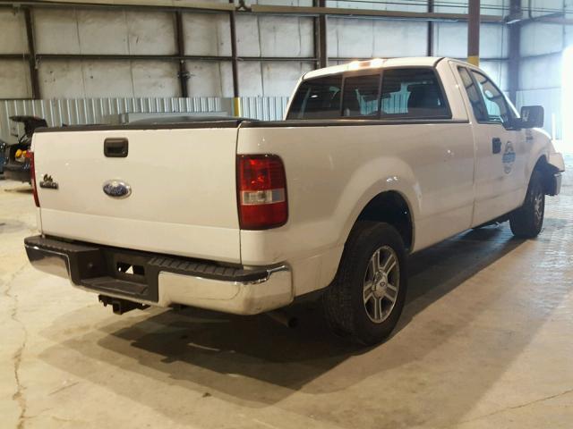 1FTRF12W77NA83274 - 2007 FORD F150 WHITE photo 4