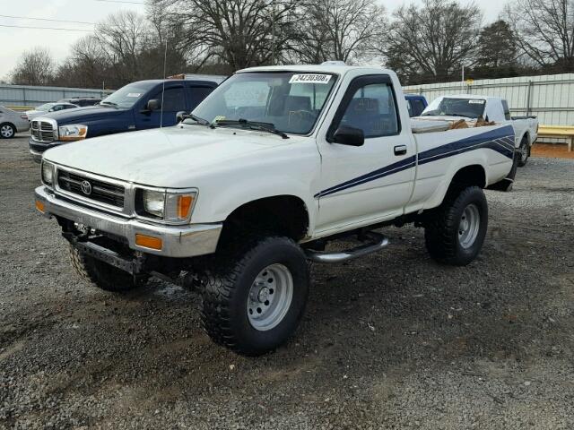 4TARN01P8RZ228577 - 1994 TOYOTA PICKUP 1/2 WHITE photo 2