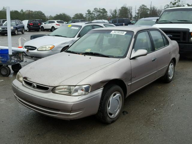 2T1BR18E2WC066570 - 1998 TOYOTA COROLLA VE GOLD photo 2