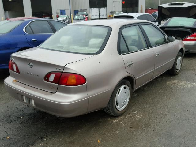 2T1BR18E2WC066570 - 1998 TOYOTA COROLLA VE GOLD photo 4