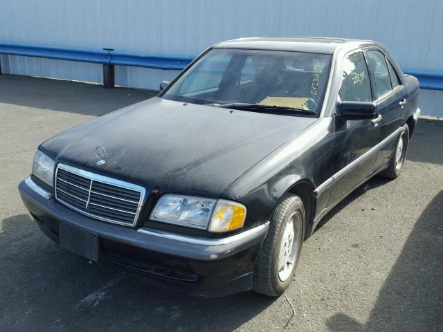 WDBHA24GXXA764542 - 1999 MERCEDES-BENZ C 230 BLACK photo 2