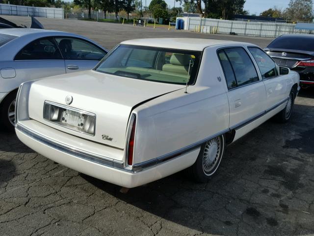 1G6KD52B8RU309152 - 1994 CADILLAC DEVILLE WHITE photo 4