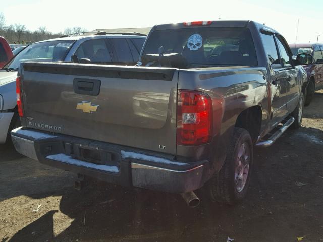 2GCEC13C881148051 - 2008 CHEVROLET SILVERADO BROWN photo 4