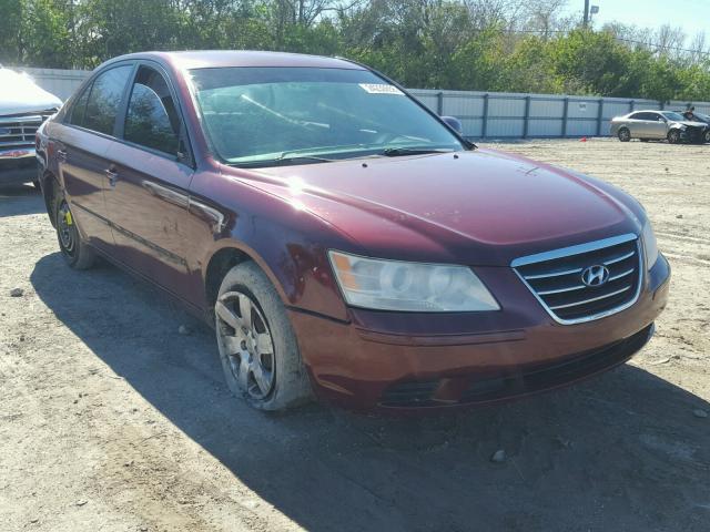 5NPET46C09H472009 - 2009 HYUNDAI SONATA GLS BURGUNDY photo 1