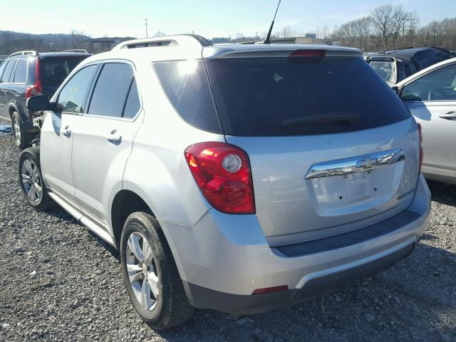 2CNALDEW2A6220406 - 2010 CHEVROLET EQUINOX LT SILVER photo 3