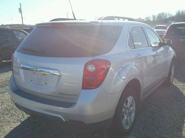 2CNALDEW2A6220406 - 2010 CHEVROLET EQUINOX LT SILVER photo 4