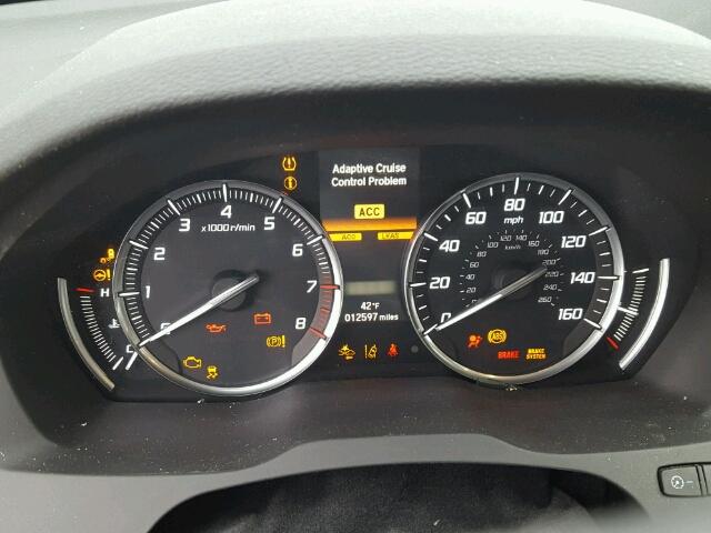 5FRYD4H53HB014033 - 2017 ACURA MDX TECHNO BROWN photo 8